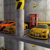 کلکسیون ماکت ۱.۱۸ همراه کمد مخصوص پارکینگ