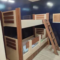 تخت 2طبقه پله ایی شرکتی|تخت و سرویس خواب|قزوین, |دیوار