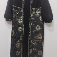 مانتو مجلسی بلند استر دار