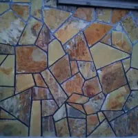 سنگ لاشه ورقه ای مالون کوهی|عمدهفروشی|رباطکریم, پرندک|دیوار