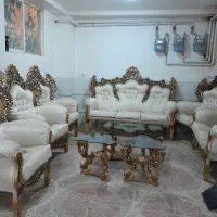مبل سلطنتی۹نفره|مبلمان خانگی و میز عسلی|سنندج, |دیوار