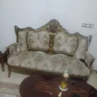 مبل سلطنتی نه نفره|مبلمان خانگی و میز عسلی|قائم‌شهر, |دیوار