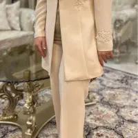 کت شلوار مجلسی جواهر دوزی شده