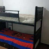 دو عدد تخت همراه تشک|تخت و سرویس خواب|اهواز, شهرک برق|دیوار