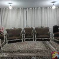 مبل ۹نفره با عسلی|مبلمان خانگی و میز عسلی|تاکستان, |دیوار