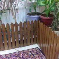 نرده چوبی همه‌کاره مناسب باغچه، گلدان و دکور و...|صنایع دستی و سایر لوازم تزئینی|مشهد, ویلاشهر|دیوار