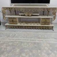 میز تلویزیون برنجی