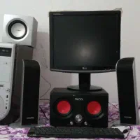 سیستم کامپیوتر همراه با سیستم صوتی فابریک