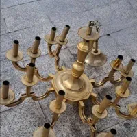 فروشی و خریداری لوستر طلایی اینه کنسول طلایی