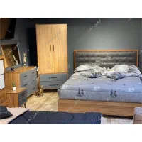 تخت خواب ساده و جمع و جور ،