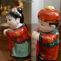 مجسمه شانس دختر وپسرژاپنی