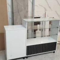 ویترین قفسه کانتر جا آجیلی استند