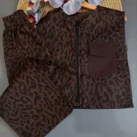 چرخکار شلوار بچگانه پارچه ای