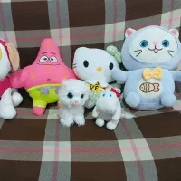 7 عروسک در حد نو . تمیز و سالم