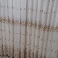 پرده حال ۱۱ متر و دوتا پرده اتاق همراه آستر|پرده، رانر، رومیزی|ایلام, |دیوار