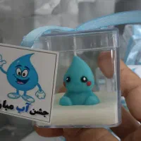 شمع قطره آب