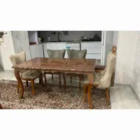 میز ناهارخوری  شش نفره|میز و صندلی غذاخوری|قدس, شهر‌قدس|دیوار