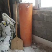 کیسه بوکس چرم طبیعی اصل