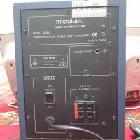 اسپیکر سه‌تکه Microlab M-560 سالم و تمیز|قطعات و لوازم جانبی رایانه|فردیس, داوری|دیوار