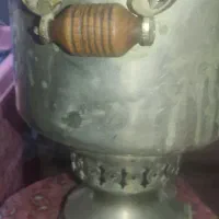 سماورذغالی ورشو قدمت قاجار|کلکسیون اشیاء عتیقه|سیرجان, |دیوار