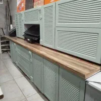 کابینت سجاد ) کف تراشید طوسی و سبز پسته ای جدید|مصالح و تجهیزات ساختمان|همدان, |دیوار