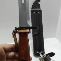 چاقو کاردسنگری قدیمی مناسب کوهنوردی کمپ ماشین|کلکسیون اشیاء عتیقه|دامغان, |دیوار