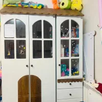 کمد و تخت کودک|تخت و سرویس خواب|قم, زنبیل آباد|دیوار