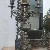 اینه کنسول و ساعت برنجی|بوفه، ویترین، کنسول|قرچک, میرزائی جنوبی|دیوار