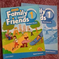 کتاب زبان Family and friends  .یک تا 4