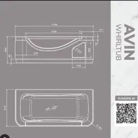 وان جکوزی سنی مدل آوین|لوازم حمام|بومهن, |دیوار