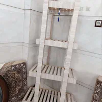 استند.چوبی گل