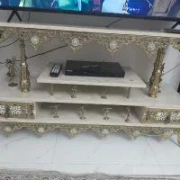میز تلویزیون برنجی|میز تلویزیون|قرچک, مهدیه|دیوار