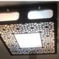 لوستر سقفی چوبی|لوستر و چراغ آویز|مشهد, کوی المهدی|دیوار