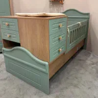 تخت خواب نوزاد نوجوان مدل نئوکلاسیک|تخت و سرویس خواب|کرمانشاه, |دیوار