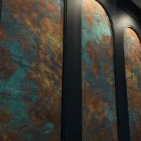 کاغذدیواری پتینه ، گل ، کلاسیک / منزل اداری کافه|مصالح و تجهیزات ساختمان|فردیس, ثابتی|دیوار