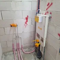 تاسیسات/لوله کشی توکار/لوله کشی نیوپایپ و پوش فیت|خدمات پیشه و مهارت|نوشهر, |دیوار