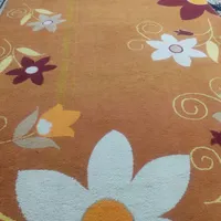 گلیم فرش فانتزی کاملا سالم