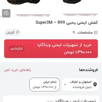 کفش ایمنی ۴۳|کیف، کفش، کمربند|فولادشهر, فولادشهر|دیوار