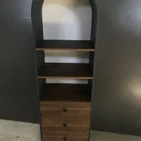 کتابخانه|کتابخانه، شلف، قفسه‌های دیواری|نظرآباد, نظرآباد|دیوار