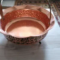 ظرف شیرینی و اجیلو وشکلات مسی سنگین|ظروف سرو و پذیرایی|کرمان, |دیوار