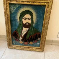 تابلو فرش دست باف به همراه قاب