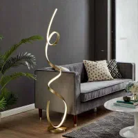 آباژور ایستاده مدرن/ دارای سه طیف نوری/ نو