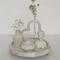 ست دکوری و شمع تزئینی