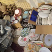 ظروف قدیمی ملامین لعابی و|ظروف سرو و پذیرایی|شیراز, پودنک|دیوار