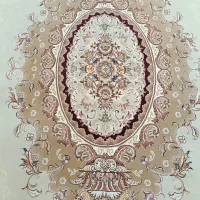 دو تخته فرش12متری گل برجسته|فرش|ایلام, |دیوار