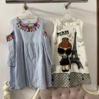 پیراهن های خارجی و بسیار زیبا مناسب ۳ تا ۵ سال