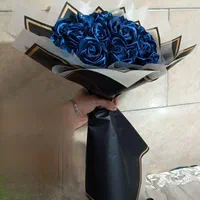 دسته گل عروس  باکس گل باکس خرسی گلروبانی