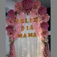 گل کاغذی،گل دکوراتیو،تم تولد،دیزاین،گل آرایی|گل مصنوعی|ری, علایین|دیوار