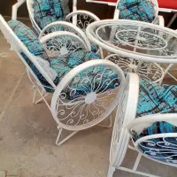 مبلمان باغی صندلی باغی مدل اقتصادی فنر t67|مبلمان خانگی و میز عسلی|کرج, کمال‌شهر|دیوار