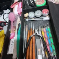 لوازم کاشت ناخن|آرایشی، بهداشتی، درمانی|ری, شهرک نظامی|دیوار